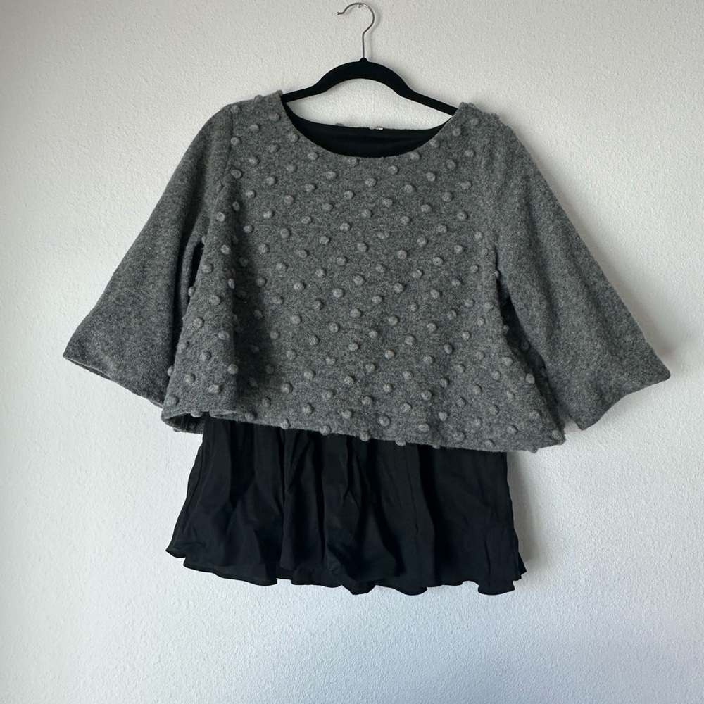 Unknown Brand Sweater with Undershirt Attached
